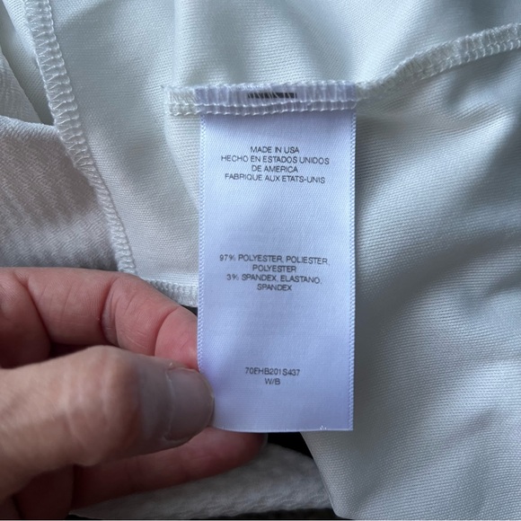 Bebe White Mini Dress with Black Trim - Size Small - Perfect for Summer Parties! - Picture 9 of 9